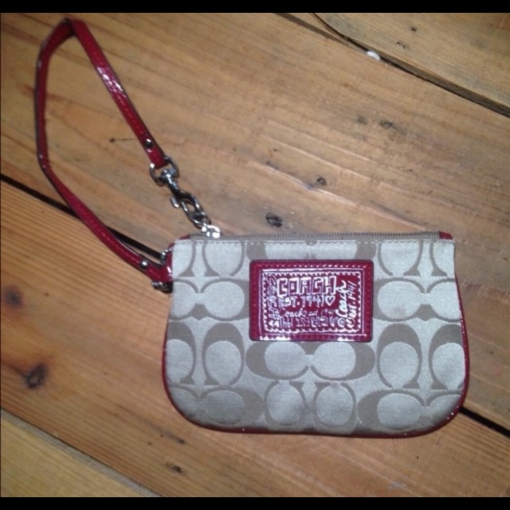 Authentic Coach Wristlet